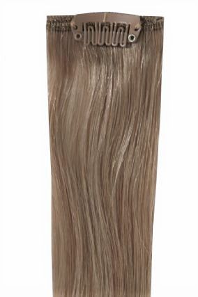 Full Head Clip-In Ash Brown #11 Hair Extensions